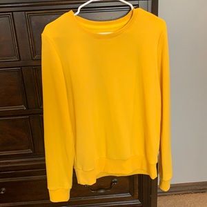 Zyia Active Rustic Yellow Crewneck sweatshirt